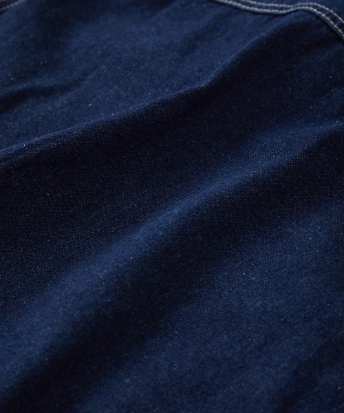 riziere(リジェール)の「配色ステッチデニムジャケット(デニムジャケット・キッズ・インディゴブルー・90/100/110/120/130/140/150)」の15枚目の写真