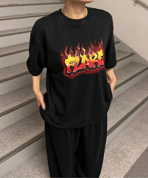 sedacle(セダクル)の「裏毛アソートロゴプリントトップス【SETUP着用可能】(Tシャツ/カットソー・メンズ・オフホワイト/ピンク/ネイビー/ブラック・LARGE/MEDIUM/SMALL)」の12枚目の写真