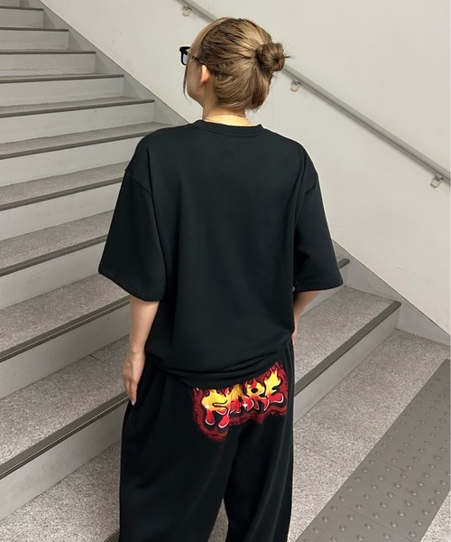 sedacle(セダクル)の「裏毛アソートロゴプリントトップス【SETUP着用可能】(Tシャツ/カットソー・メンズ・オフホワイト/ピンク/ネイビー/ブラック・LARGE/MEDIUM/SMALL)」の14枚目の写真