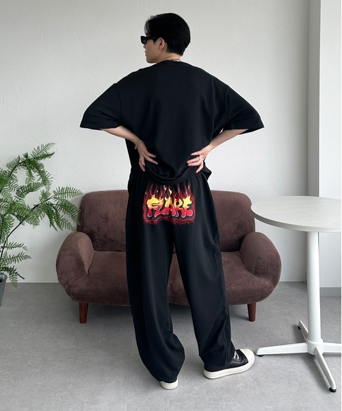 sedacle(セダクル)の「裏毛アソートロゴプリントトップス【SETUP着用可能】(Tシャツ/カットソー・メンズ・オフホワイト/ピンク/ネイビー/ブラック・LARGE/MEDIUM/SMALL)」の22枚目の写真