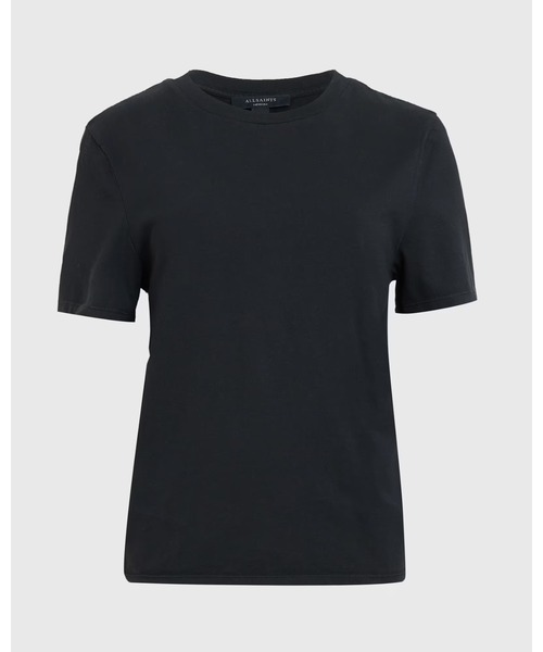 ALLSAINTS(オールセインツ)の「HOLLI DRAWCORD CREW NECK T-SHIRT | HOLLI ドローコード クルー ネック Tシャツ(Tシャツ/カットソー・レディース・ブラック・S/M/L/XS)」の7枚目の写真