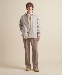 【ZOZO限定】フリースメルトン オーバーシャツ ーセットアップ対応ー