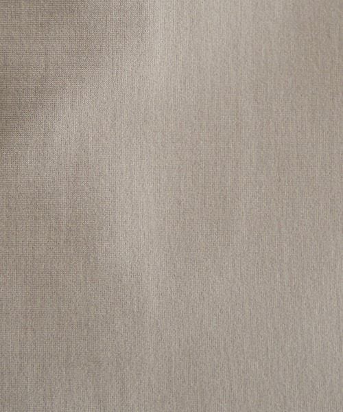 IKKA LOUNGE（イッカラウンジ）の「【洗濯機で洗える／セットアップ対応】GOKU楽カットソーノーカラージャケット（テーラードジャケット・レディース・ブラック/ベージュ・M/L/S）」の18枚目の写真