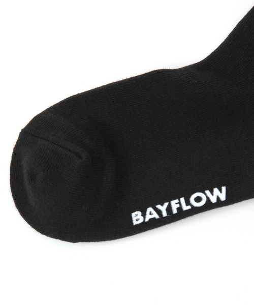 BAYFLOW（ベイフロー）の「ラインソックス(KIDS)（ソックス/靴下・キッズ・ブラック/パープル/ホワイト/グリーン・LARGE/MEDIUM）」の7枚目の写真