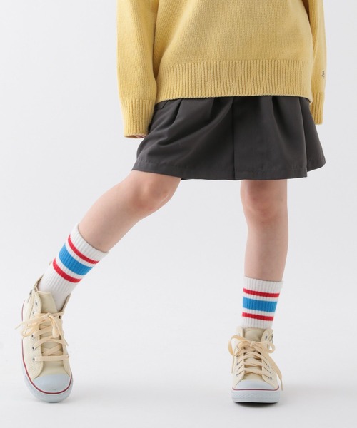 BAYFLOW（ベイフロー）の「ラインソックス(KIDS)（ソックス/靴下・キッズ・ブラック/パープル/ホワイト/グリーン・LARGE/MEDIUM）」の9枚目の写真