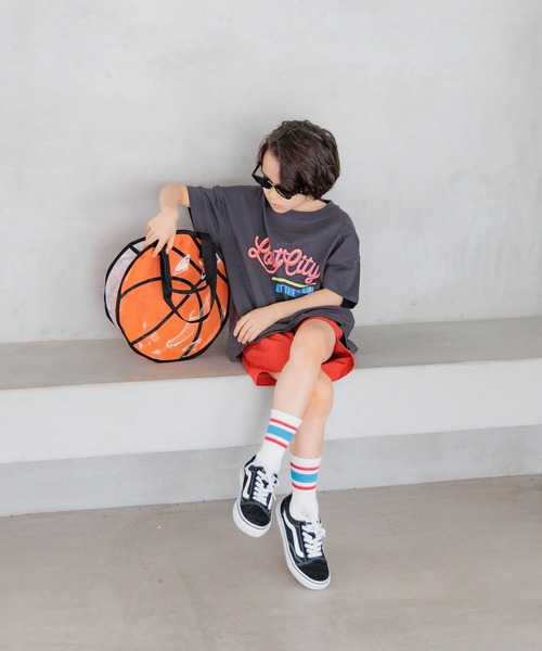 BAYFLOW（ベイフロー）の「ラインソックス(KIDS)（ソックス/靴下・キッズ・ブラック/パープル/ホワイト/グリーン・LARGE/MEDIUM）」の13枚目の写真