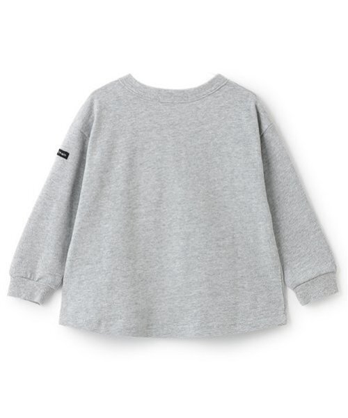 petit main(プティマイン)の「【POLO BCS】くま刺しゅう長袖Tシャツ(Tシャツ/カットソー・キッズ・ネイビー/トップグレー/アイボリー・80cm/90cm/100cm/110cm/120cm/130cm)」の4枚目の写真