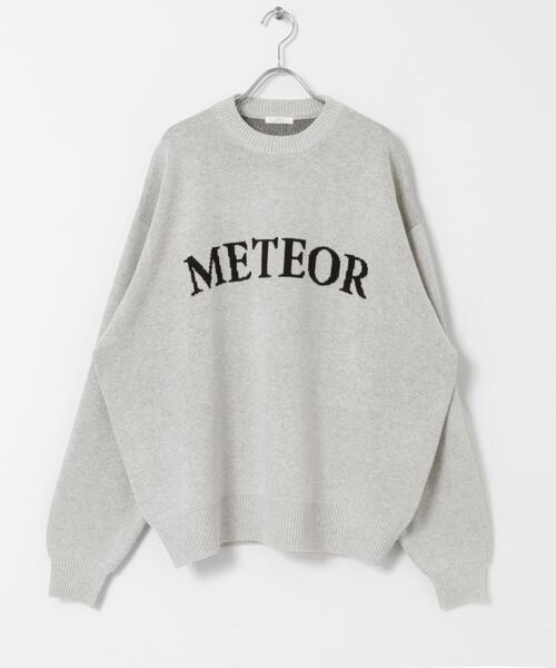 ITEMS URBANRESEARCH（アイテムズ アーバンリサーチ）の「スウェットライクロゴニット（ニット/セーター・レディース・グレー/オフホワイト/ブラック・FREE）」の20枚目の写真