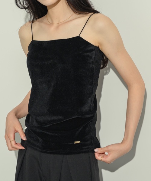 cygne♡ベロアキャミソール Maw♡新品 ベロアキャミソール Maw｜Cygne(シーニュ) 公式サイト