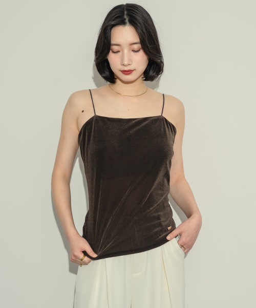 stussy ベロア キャミソール STUSSY - stussy ベロアキャミワンピの通販 by mmm