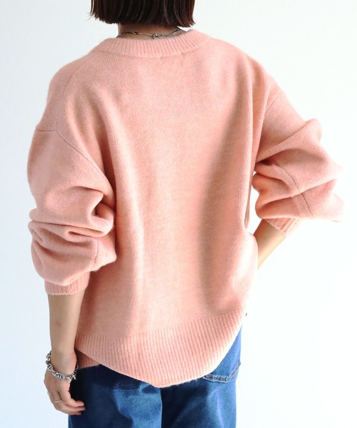 cepo(セポ)の「マシュマロニットVネックプルオーバー(ニット/セーター・レディース・ピンク/ブルー/オフホワイト/ベージュ/チャコール・M)」の20枚目の写真