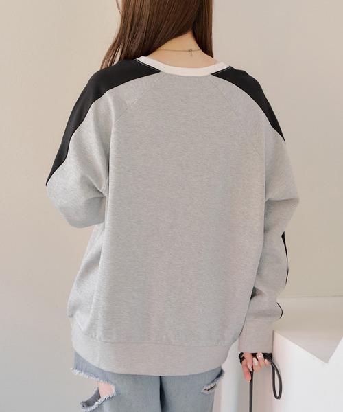 APPORTE PAR LES MARCHES（アポルテパーレマルシェ）の「ライン入りゲームロゴＰＯ（Tシャツ/カットソー・レディース・ブラック/オフホワイト/トップグレー・FREE）」の20枚目の写真