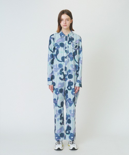 soduk circle pocket jump suit ジャンプスーツ オンライン