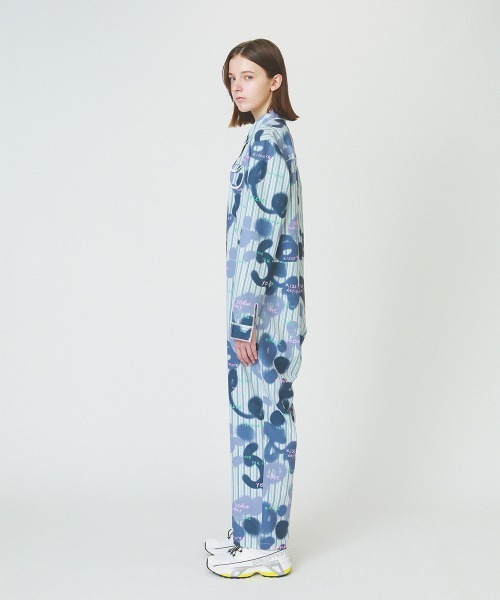 soduk（スドーク）の「circle pocket jumpsuit（つなぎ/オールインワン・レディース・ブルー系その他・SMALL/MEDIUM）」の4枚目の写真
