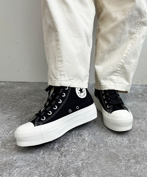 AVANT CONVERSE（アヴァンコンバース）の「【CONVERSE/コンバース】オールスターリフテッドジップHI（スニーカー・レディース・ブラック・24/23.5）」の3枚目の写真