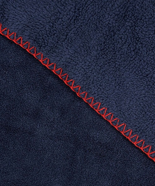 emesuelee（エメスーリー）の「4way ボアフリースブランケット 70×100（ブランケット・レディース・ネイビー/ブラウン/ライトグレー・フリー）」の6枚目の写真