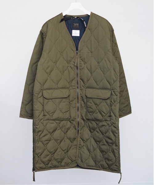 【セール】【TAION / タイオン】MIRITALY W-ZIP V NECK LONG DOWN JKT（ダウンジャケット/コート）｜TAION（タイオン）