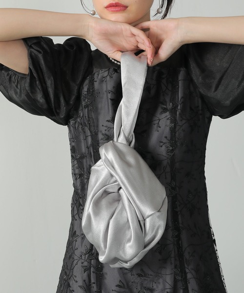 Kana（カナ）の「ワンハンドル コンパクト バック（ハンドバッグ・レディース・ブラウン/シルバー/ゴールド/グリーン・フリー）」の8枚目の写真