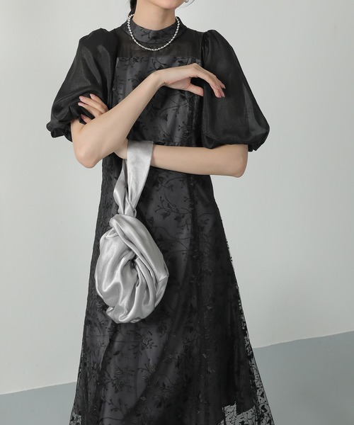 Kana（カナ）の「ワンハンドル コンパクト バック（ハンドバッグ・レディース・ブラウン/シルバー/ゴールド/グリーン・フリー）」の7枚目の写真