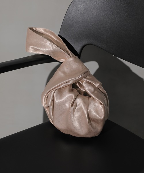 Kana（カナ）の「ワンハンドル コンパクト バック（ハンドバッグ・レディース・ブラウン/シルバー/ゴールド/グリーン・フリー）」の16枚目の写真