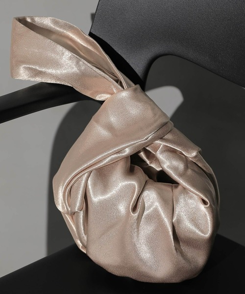 Kana（カナ）の「ワンハンドル コンパクト バック（ハンドバッグ・レディース・ブラウン/シルバー/ゴールド/グリーン・フリー）」の15枚目の写真