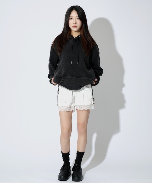 セール】Side Line Lace Short Pants / サイドラインレース