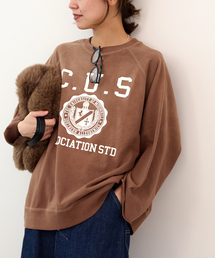 《追加》別注【GULFCOAST SPORTSWEAR】*relumeラグランハーフスリーブスウェット