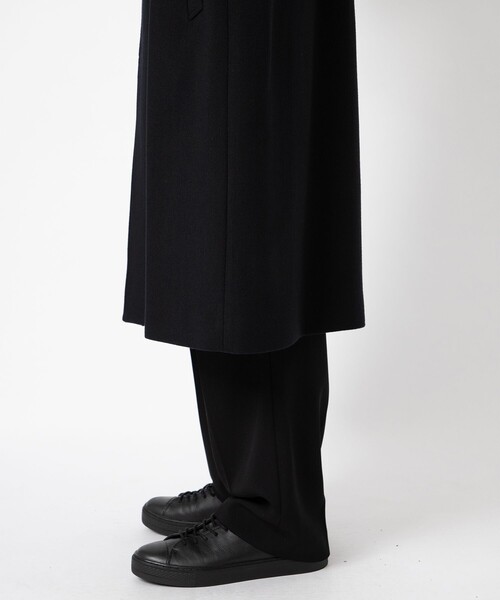 ATON/エイトン】別注 SUPER 160S DOUBLE SAXONY BALMACAAN COAT