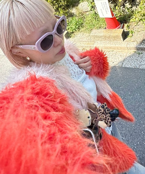 ふっさふさ過ぎるBIGカーデ（カーディガン/ボレロ）｜Alley Tokyo