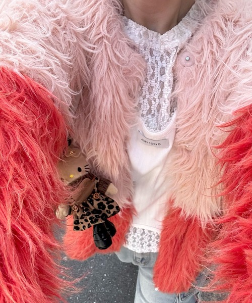 ふっさふさ過ぎるBIGカーデ（カーディガン/ボレロ）｜Alley Tokyo