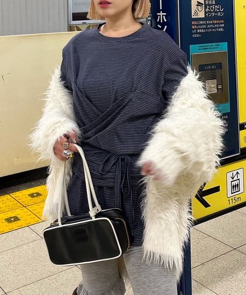 ふっさふさ過ぎるBIGカーデ（カーディガン/ボレロ）｜Alley Tokyo