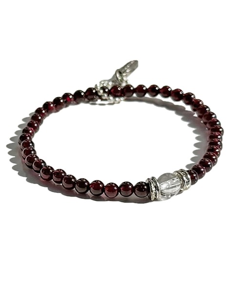 【セール】【 NOLITA / ノリータ 】ガーネット シンプル 天然石 ブレスレット パワーストーンブレスレット（ブレスレット）｜NOLITA LABORATORY（ノリータラボラトリー）