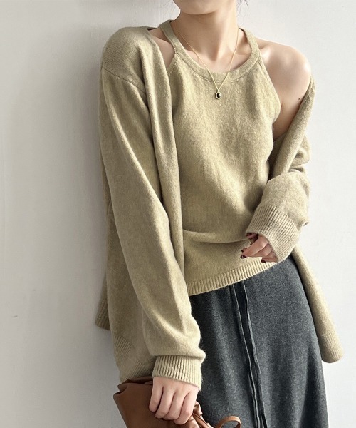 【セール】ニットアンサンブル レディース2点セット（ニット/セーター）｜Miniministore（ミニミニストア）