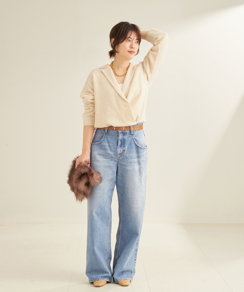 《追加》R’IAM WIDE デニム（デニムパンツ）｜Plage（プラージュ）