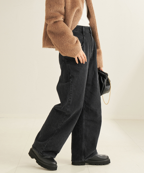 《追加》R’IAM WIDE デニム（デニムパンツ）｜Plage（プラージュ）