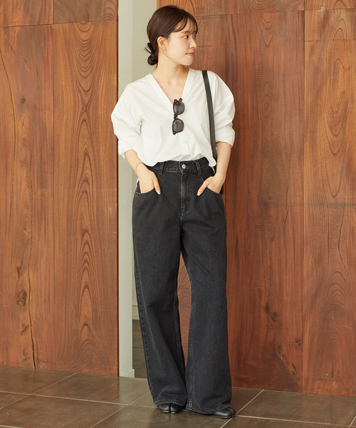《追加》R’IAM WIDE デニム（デニムパンツ）｜Plage（プラージュ）