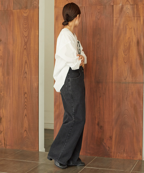 《追加》R’IAM WIDE デニム（デニムパンツ）｜Plage（プラージュ）