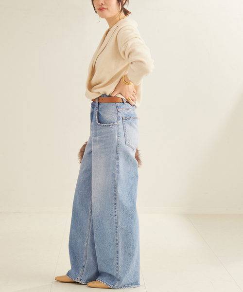 《追加》R’IAM WIDE デニム（デニムパンツ）｜Plage（プラージュ）