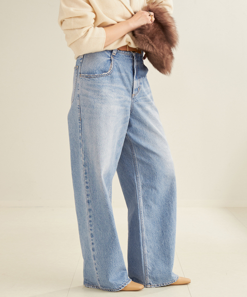 《追加》R’IAM WIDE デニム（デニムパンツ）｜Plage（プラージュ）