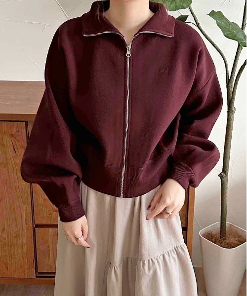 apres jour clair（アプレジュールクレア）の「【apres jour clair】スポンディッシュコクーンパーカー【ZOZOTOWN限定アイテム】（パーカー・レディース・ボルドー/ブラウン系その他/アイボリー・フリー/X-LARGE）」の3枚目の写真