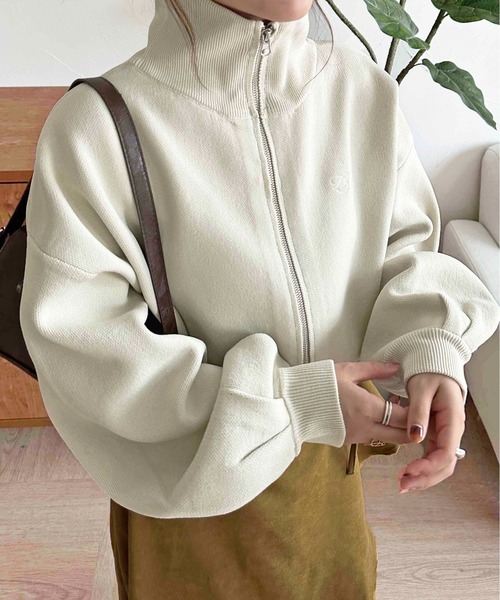 apres jour clair（アプレジュールクレア）の「【apres jour clair】スポンディッシュコクーンパーカー【ZOZOTOWN限定アイテム】（パーカー・レディース・ボルドー/ブラウン系その他/アイボリー・フリー/X-LARGE）」の5枚目の写真