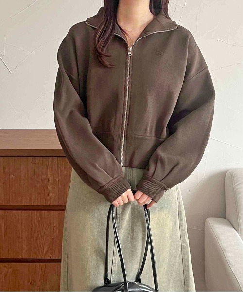 apres jour clair（アプレジュールクレア）の「【apres jour clair】スポンディッシュコクーンパーカー【ZOZOTOWN限定アイテム】（パーカー・レディース・ボルドー/ブラウン系その他/アイボリー・フリー/X-LARGE）」の10枚目の写真