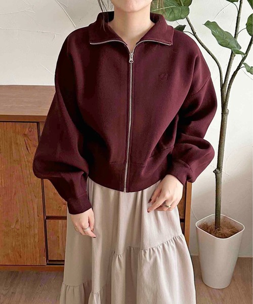 apres jour clair（アプレジュールクレア）の「【apres jour clair】スポンディッシュコクーンパーカー【ZOZOTOWN限定アイテム】（パーカー・レディース・ボルドー/ブラウン系その他/アイボリー・フリー/X-LARGE）」の22枚目の写真