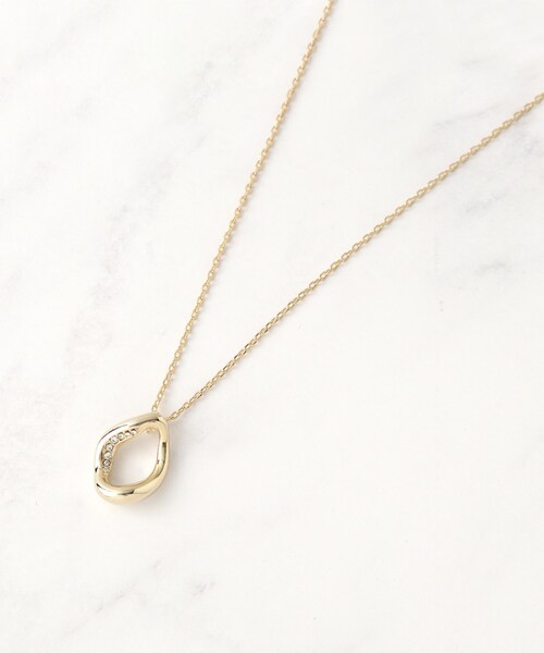 UNTITLED（アンタイトル）の「シャインワントップネックレス（ネックレス・レディース・シルバー/ゴールド・99）」の3枚目の写真