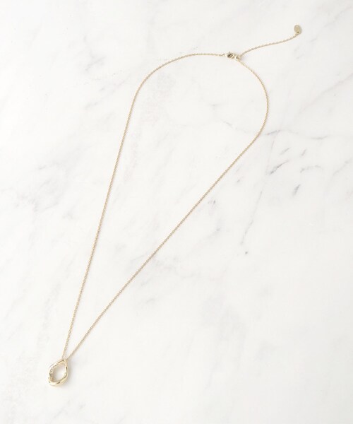 UNTITLED（アンタイトル）の「シャインワントップネックレス（ネックレス・レディース・シルバー/ゴールド・99）」の4枚目の写真