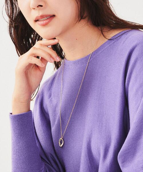 UNTITLED（アンタイトル）の「シャインワントップネックレス（ネックレス・レディース・シルバー/ゴールド・99）」の6枚目の写真