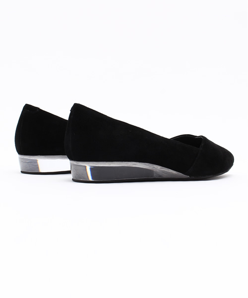 Jeffrey Campbell（ジェフリーキャンベル）の「クリアヒールパンプス（バレエシューズ・レディース・ブラック・36/38/37/35）」の6枚目の写真