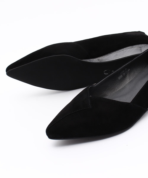Jeffrey Campbell（ジェフリーキャンベル）の「クリアヒールパンプス（バレエシューズ・レディース・ブラック・36/38/37/35）」の7枚目の写真