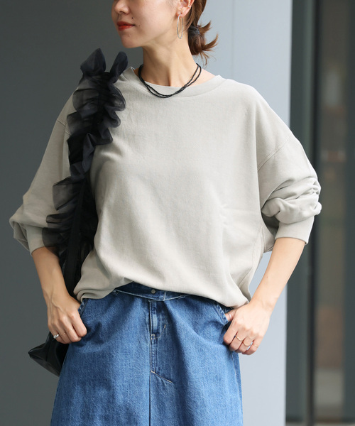 【セール】《追加》ピグメントダイビッグスウェット（スウェット）｜JOURNAL STANDARD relume（ジャーナルスタンダード レリューム）