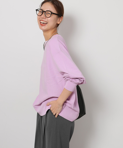 【セール】《追加》ピグメントダイビッグスウェット（スウェット）｜JOURNAL STANDARD relume（ジャーナルスタンダード レリューム）